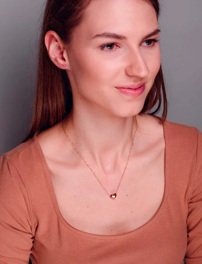 Náhrdelník Deep Love Rose Gold