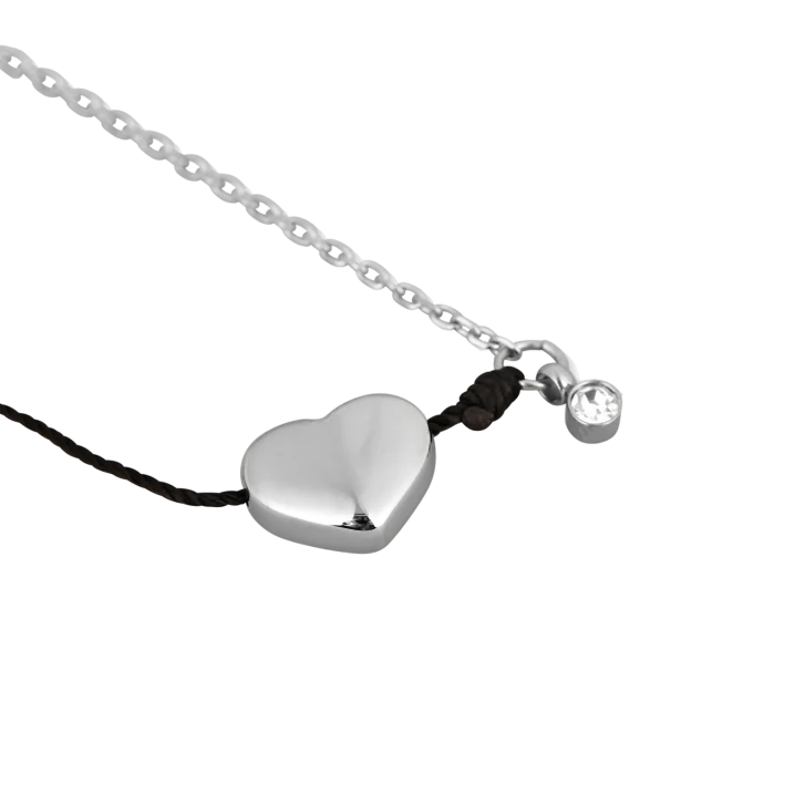 Náramek Shiny Heart Black