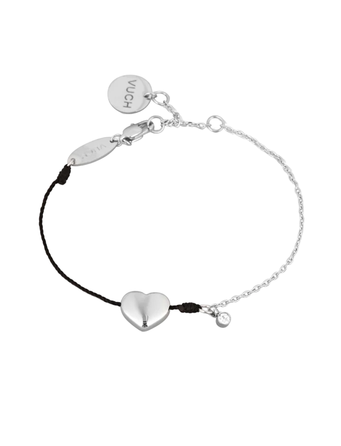 Náramek Shiny Heart Black