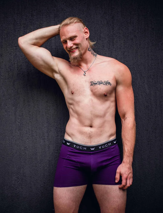 Declan Dark Purple