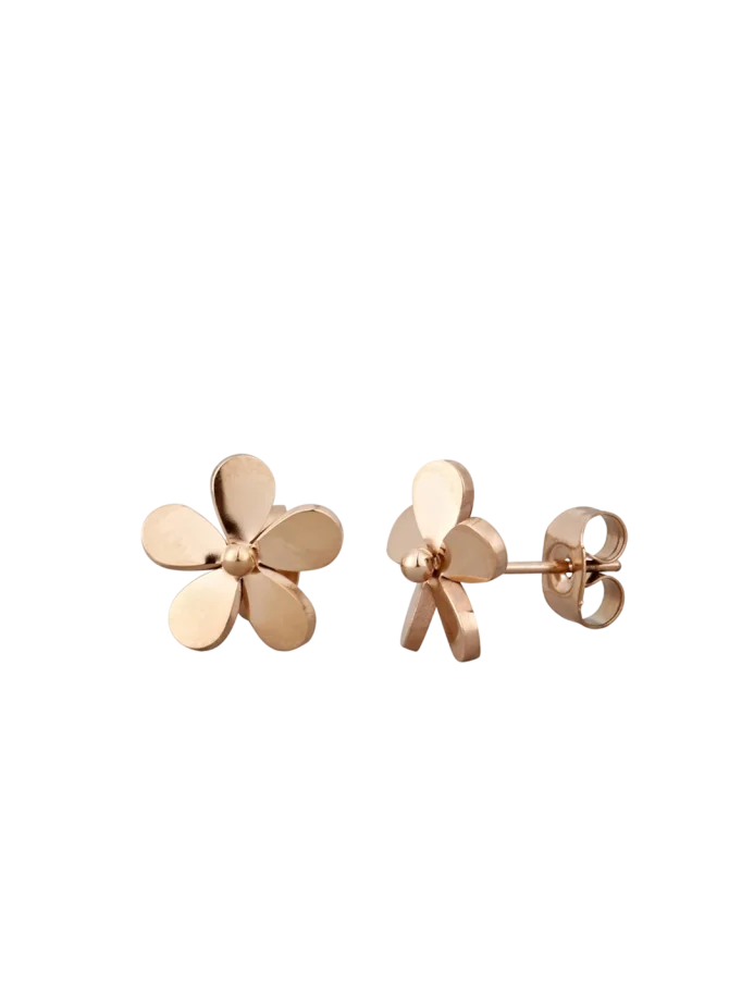 Náušnice Fleurette Rosegold