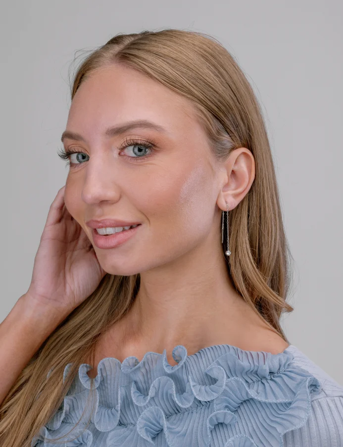 Náušnice Saria Silver