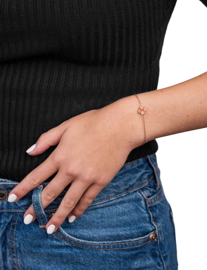 Náramek Fouria Rose Gold