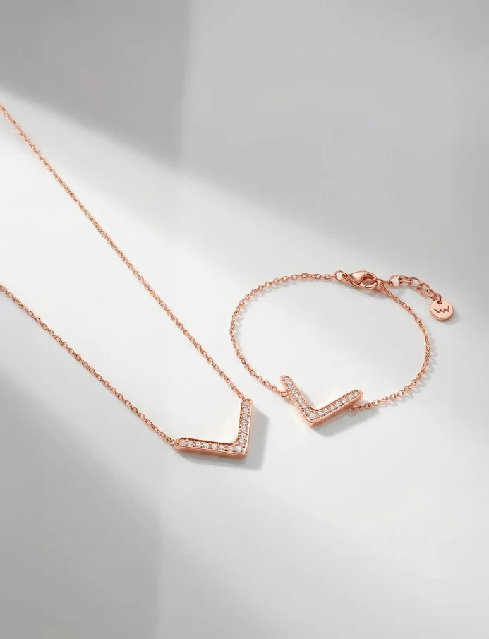 Náramek Amelora Rose Gold