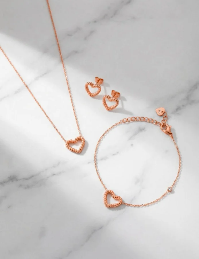 Náhrdelník Arisca Rose Gold