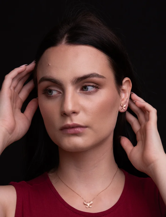 Náušnice Elen Rose Gold