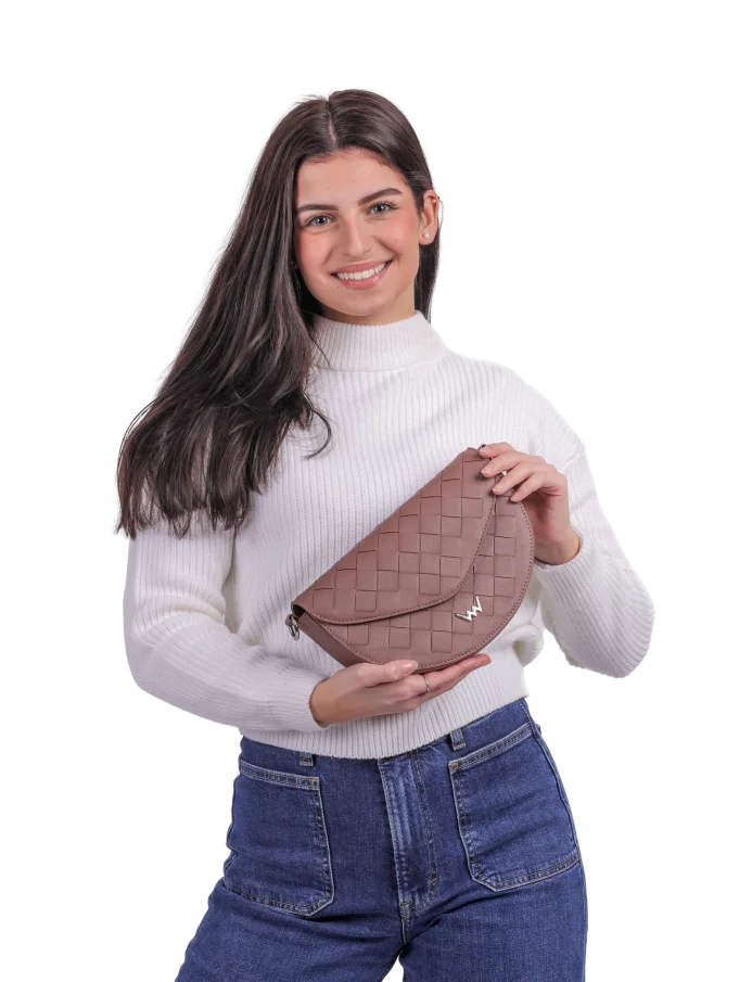 Tricia Intrecciato Dusty Pink