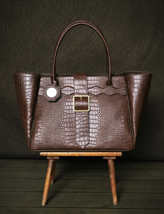 Baronne Brown Croco