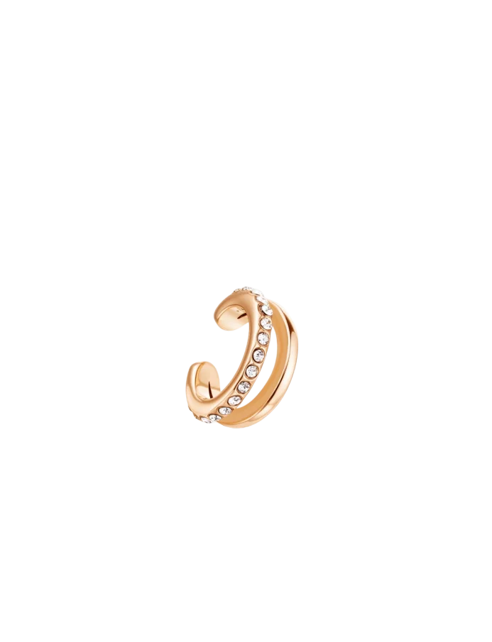 Náušnice Vein Rose Gold