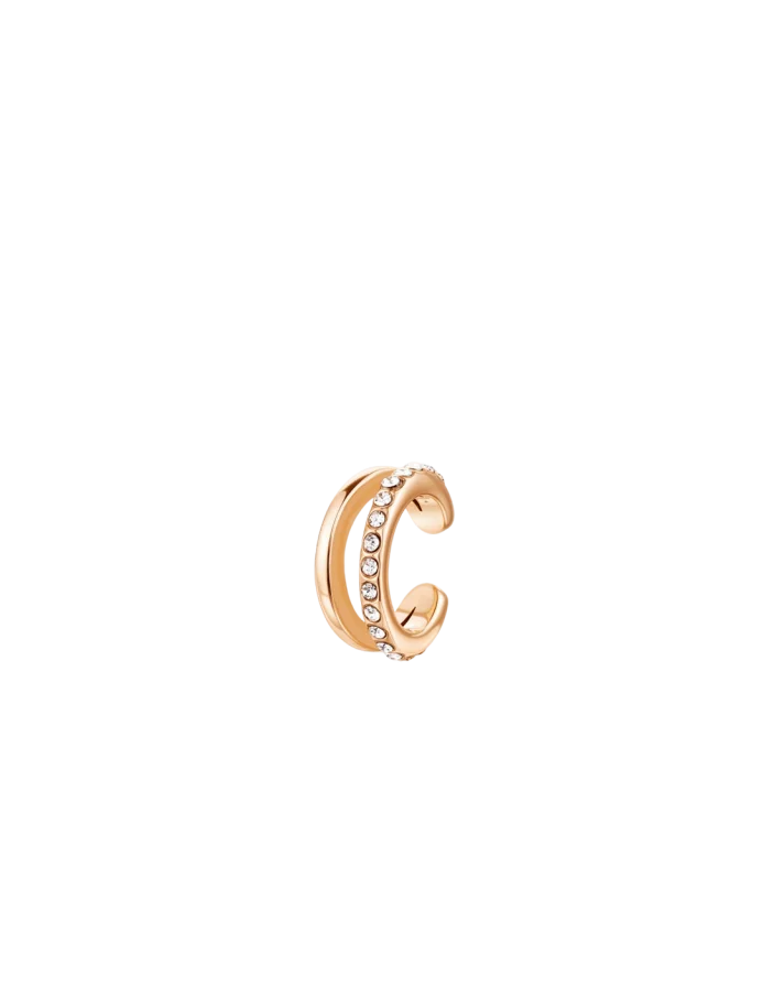 Náušnice Vein Rose Gold