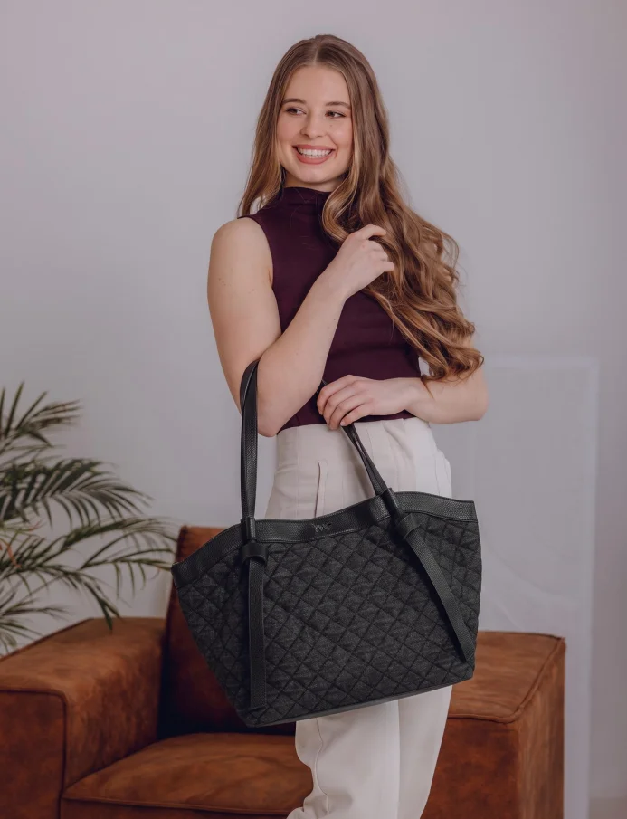 Thalie Denim Black