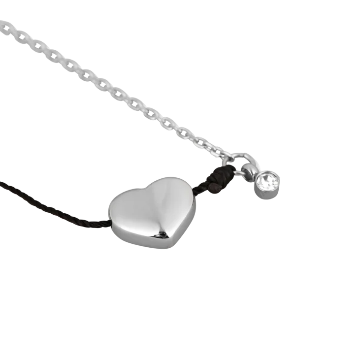 Náramek Shiny Heart Black