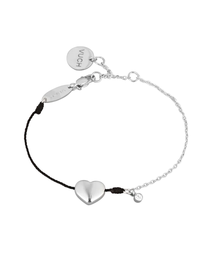 Náramek Shiny Heart Black