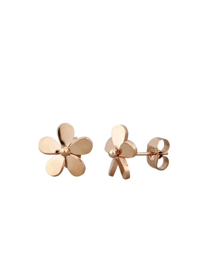 Náušnice Fleurette Rosegold