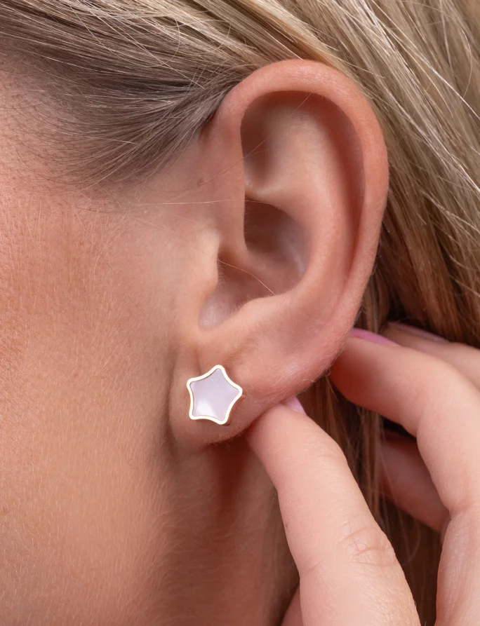 Náušnice Moore Rose Gold