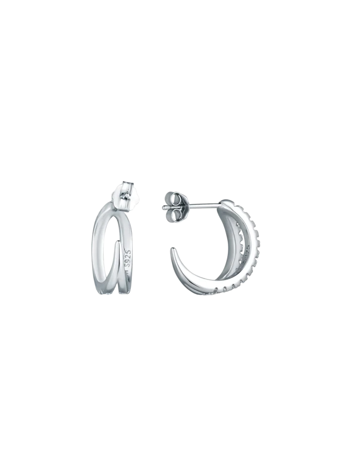 Náušnice Amity Silver