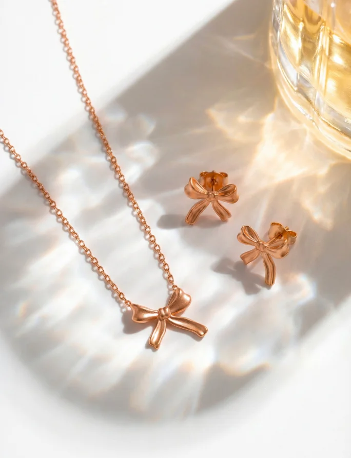 Náušnice Celiva Rose Gold