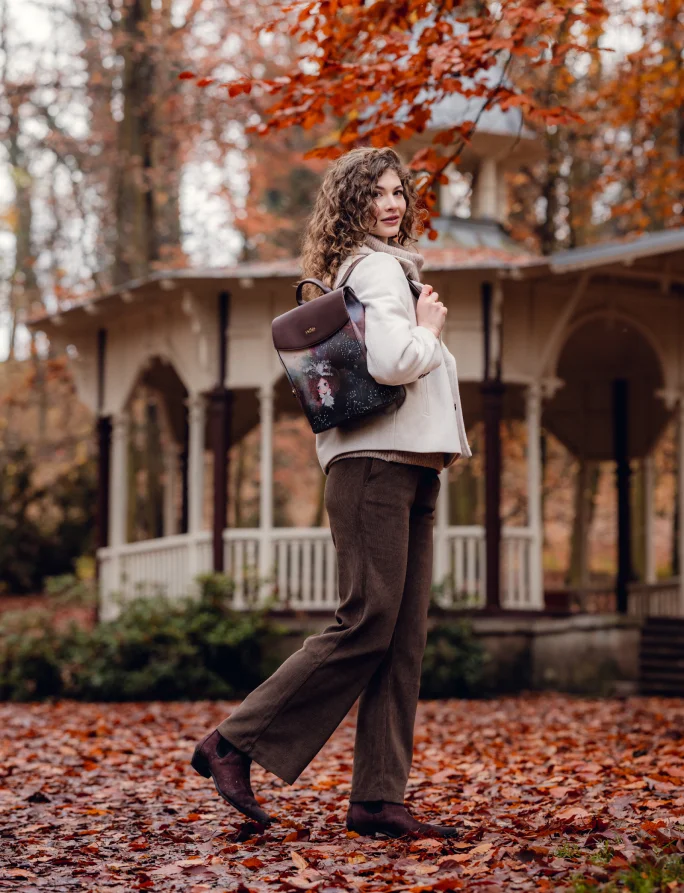 Rosalie Rounded Flap Backpack