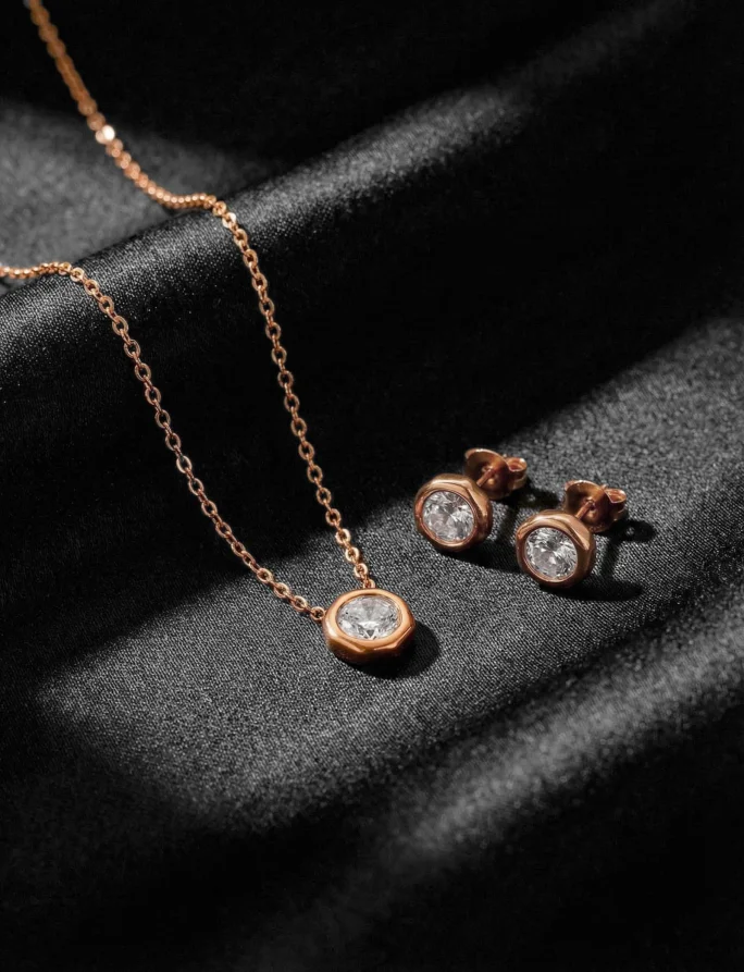 Náhrdelník Ellin Rose Gold