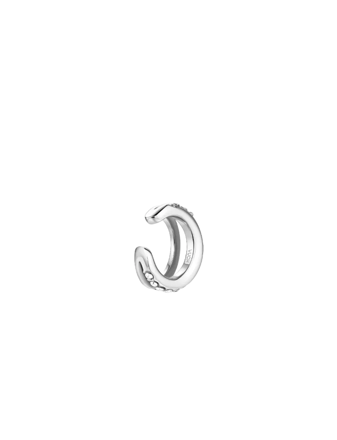 Náušnice Vein Silver