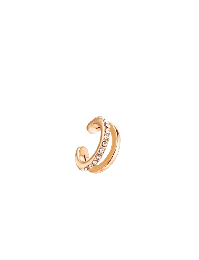 Náušnice Vein Rose Gold