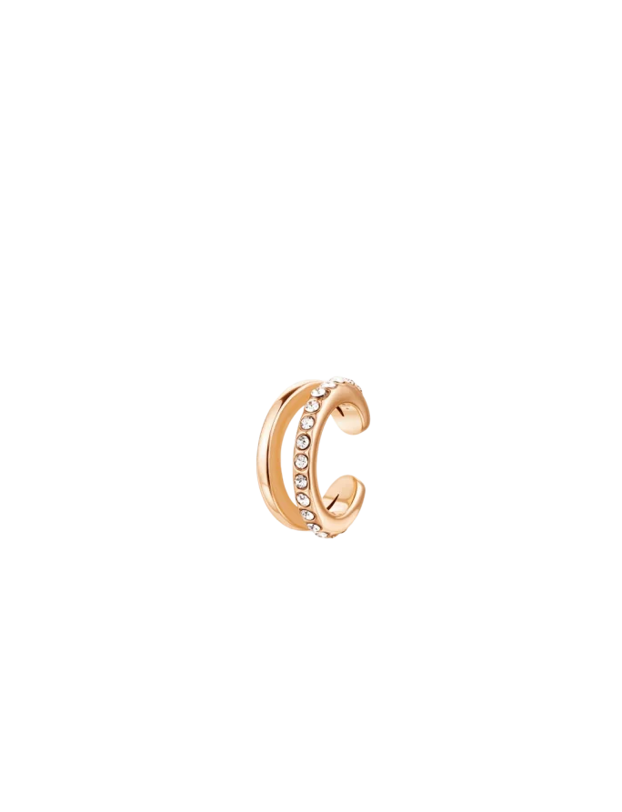 Náušnice Vein Rose Gold