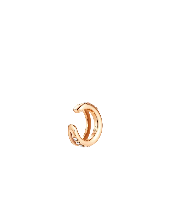 Náušnice Vein Rose Gold