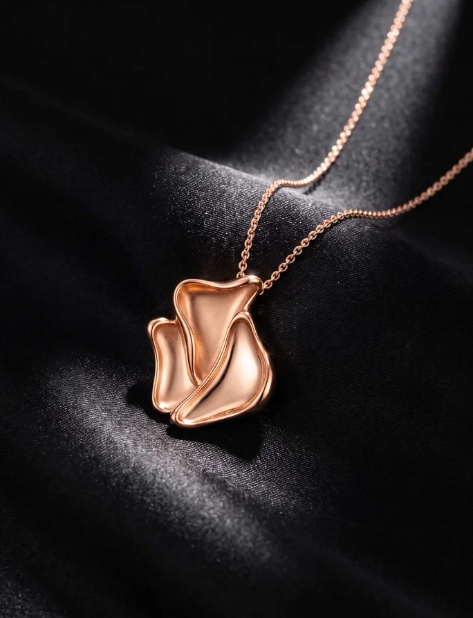 Náhrdelník Calyx Rose Gold