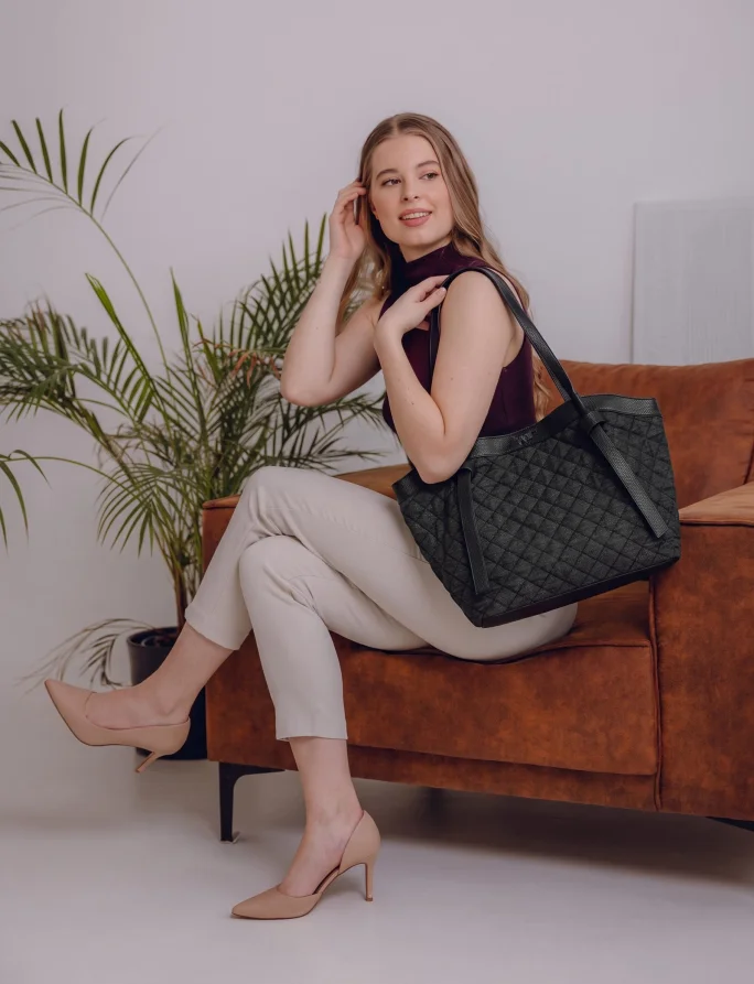 Thalie Denim Black