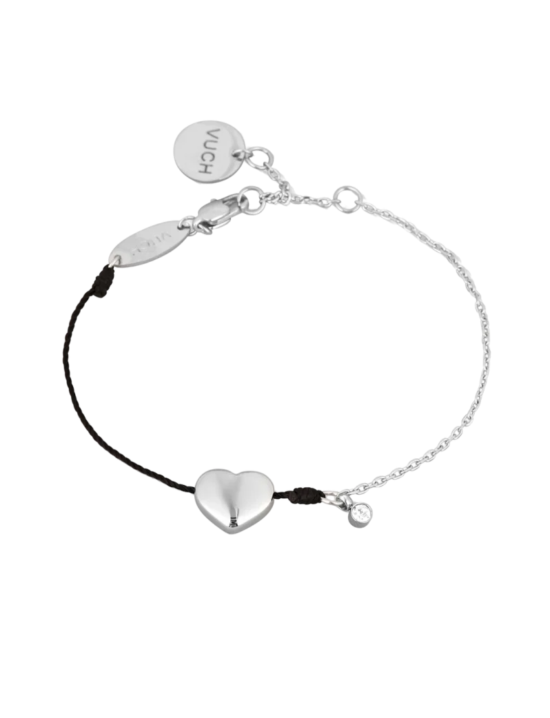 Náramek Shiny Heart Black