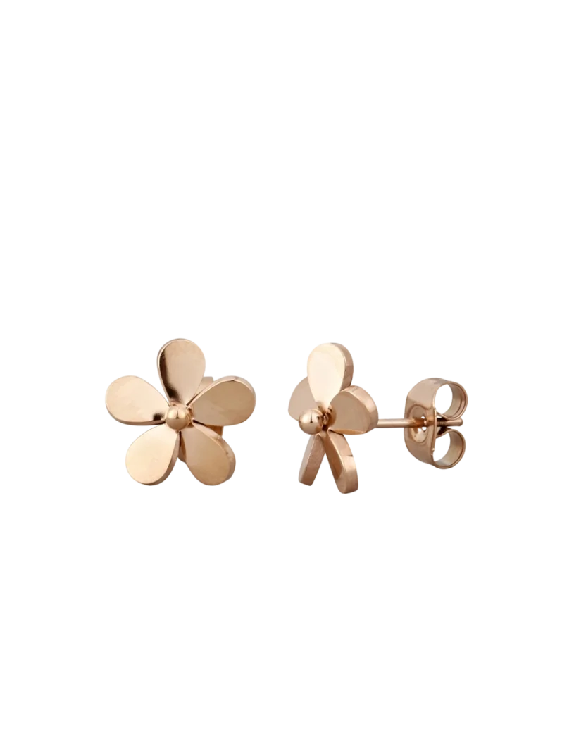 Náušnice Fleurette Rosegold