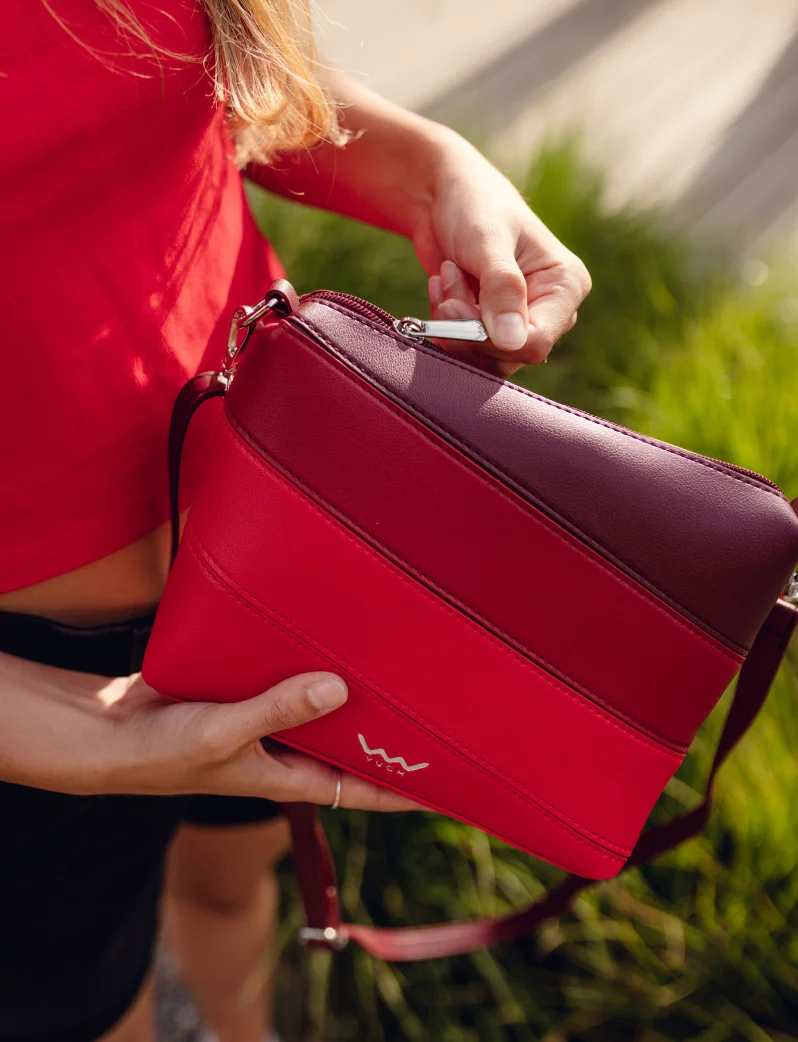 Coalie Striped Red
