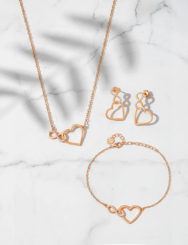Náušnice Resita Rose Gold