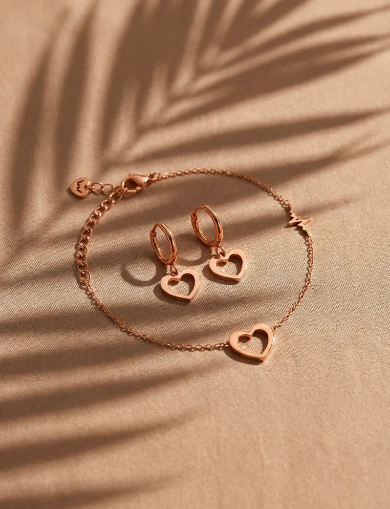 Náramek Glimmer Rose Gold