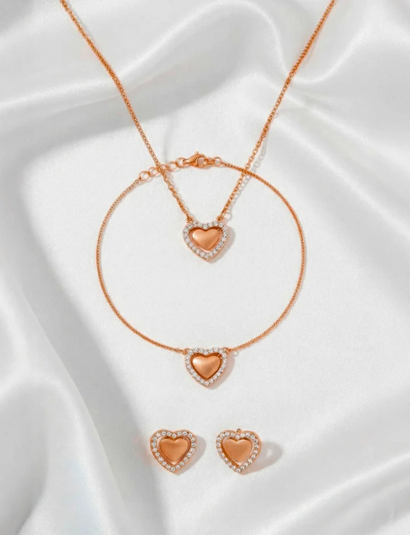 Náhrdelník Lunira Rose Gold