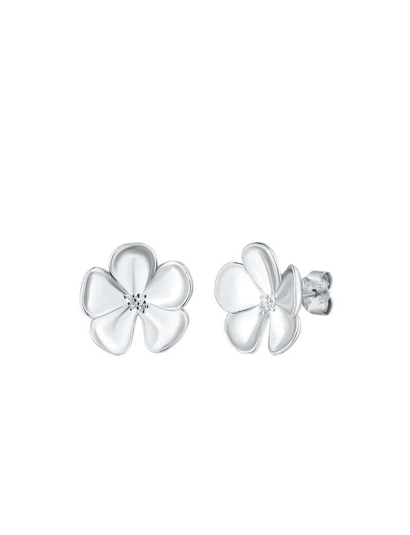 Náušnice Floret Silver