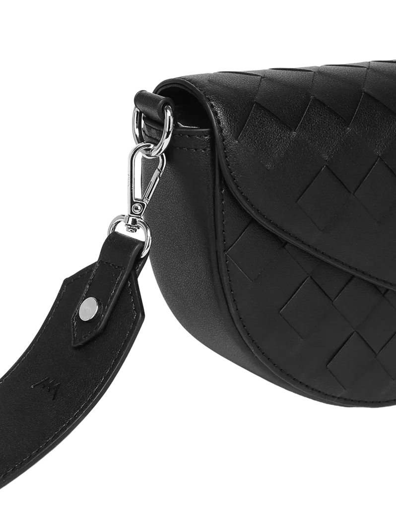 Tricia Intrecciato Black